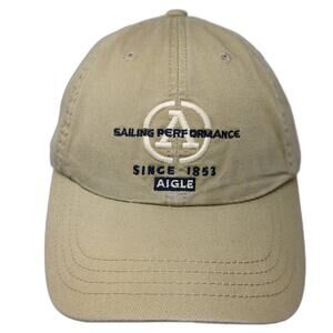 Aigle Sailing Performance Since 1853 Baseball Cap Beige One Size Adjustable